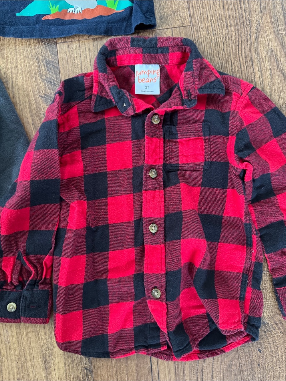 Bundle of toddler long sleeve shirts, size 2T - Picture 4 of 5
